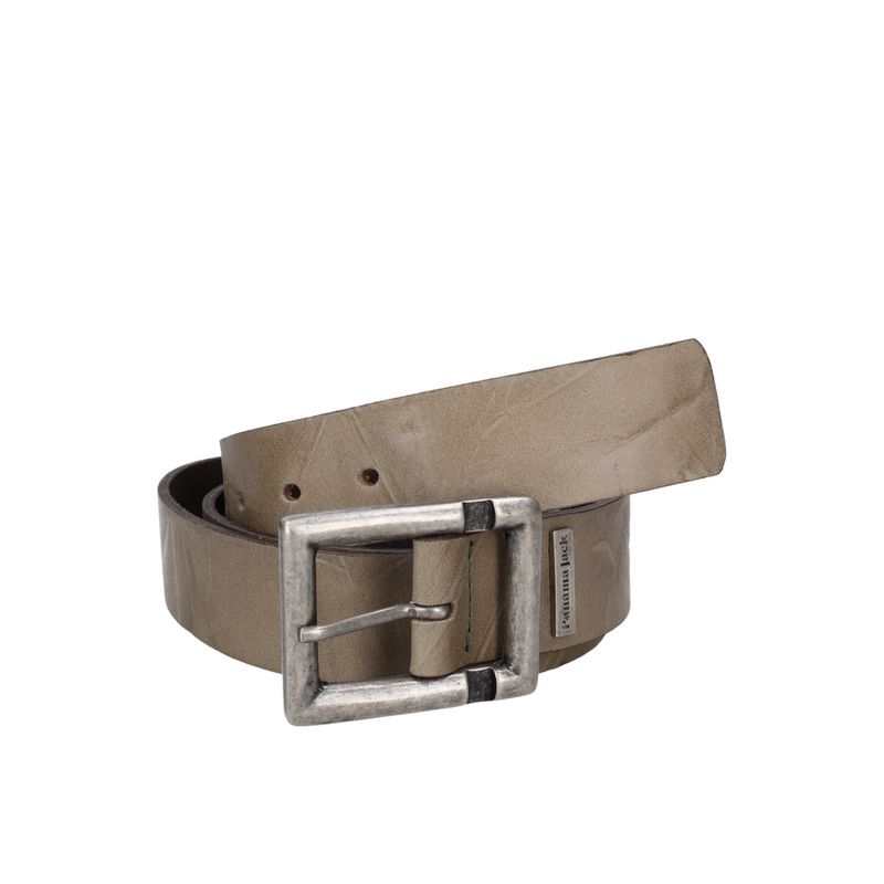 PANAMA JACK - Cinturón Cuero Hombre J506 Verde Panama Jack PANAMA JACK
