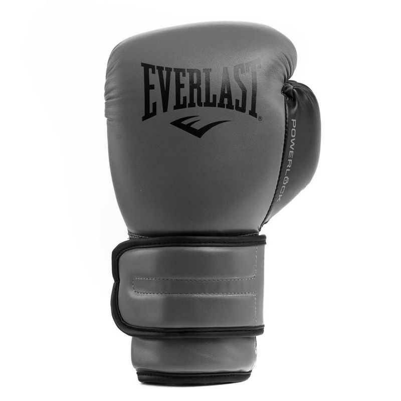 EVERLAST - Guantes De Box Powerlock 2 Tr Hook & Loop Charcoal / Gris EVERLAST