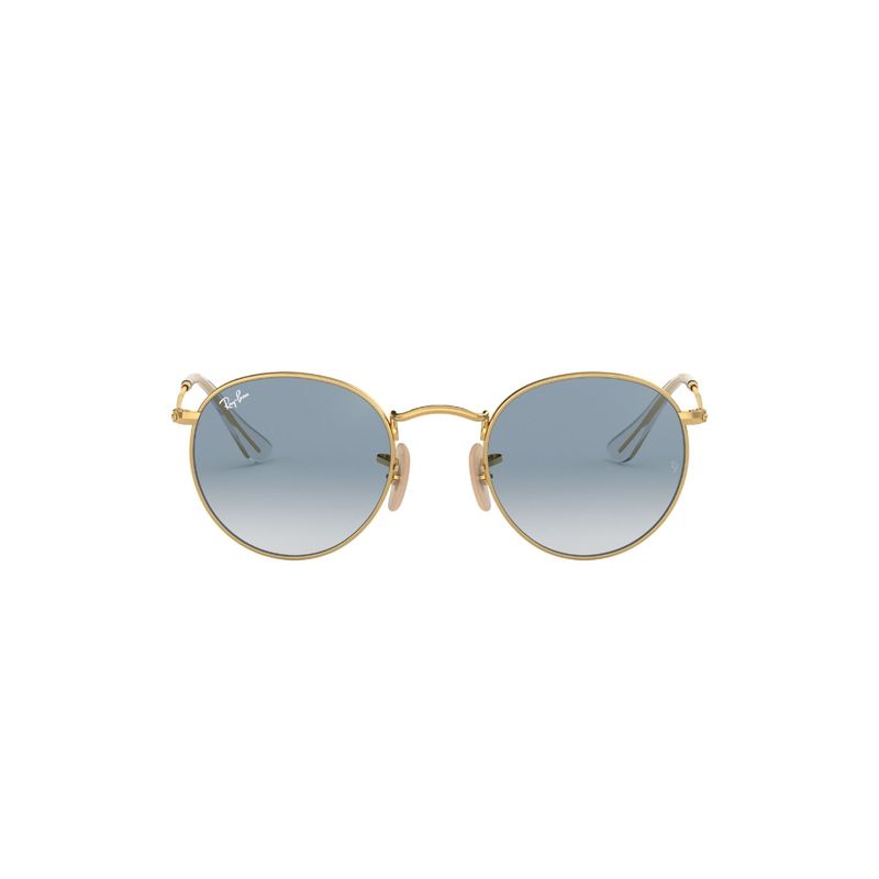 RAY BAN - Lentes de Sol Round Metal Dorado