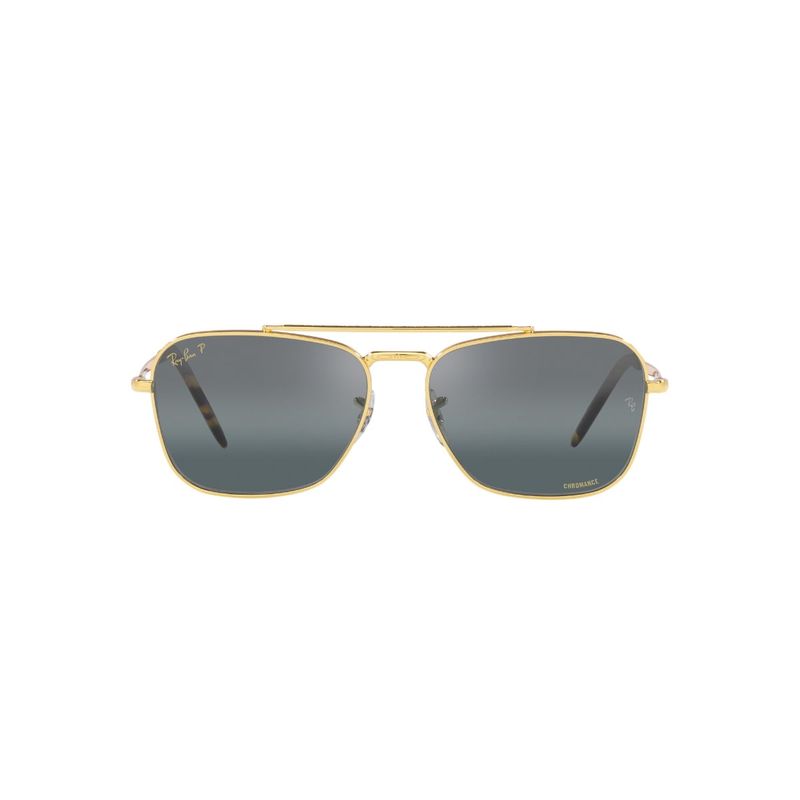 RAY BAN - Lentes De Sol New Caravan Dorado Polarizados RB3636