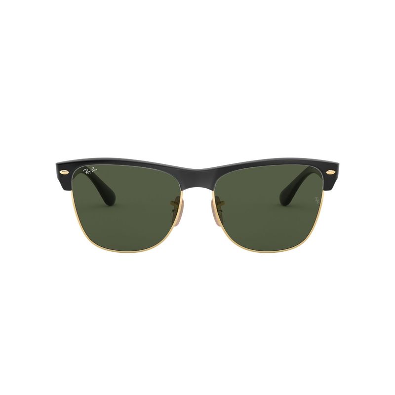 RAY BAN - Lentes de Sol Clubmaster Oversized Negro