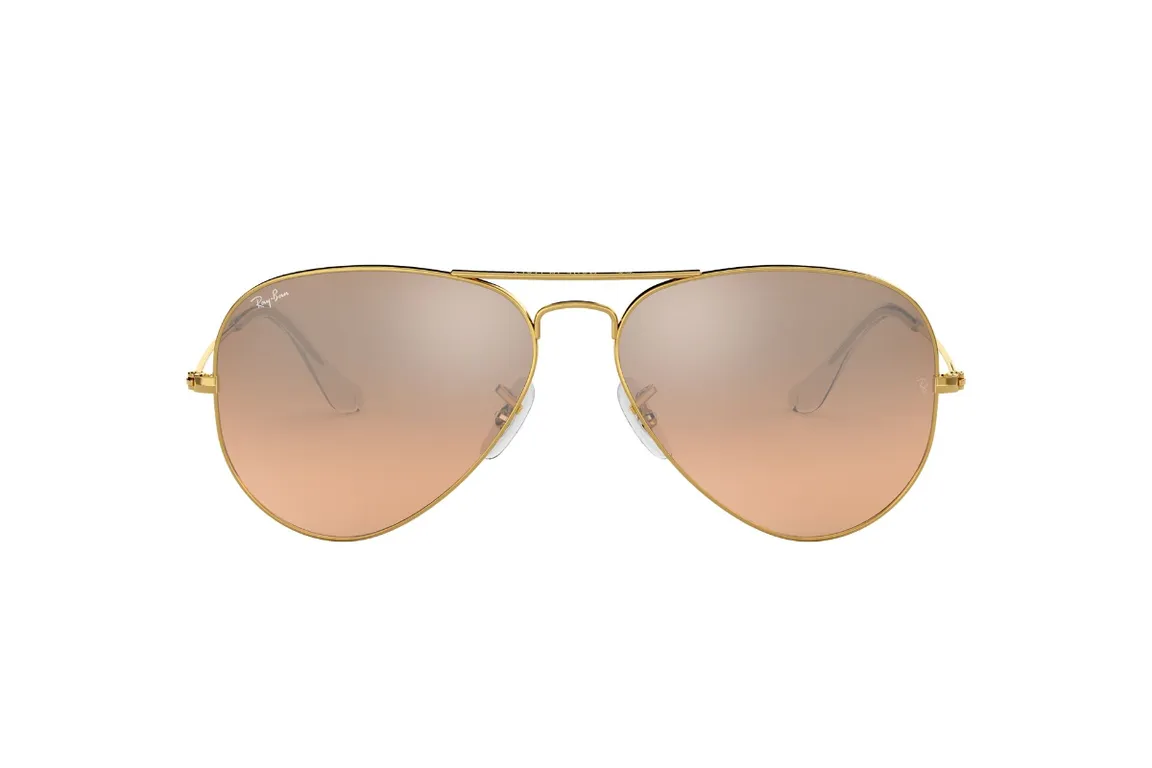 Lentes de Sol Aviator Pink Mirror Ray-Ban Rosa S