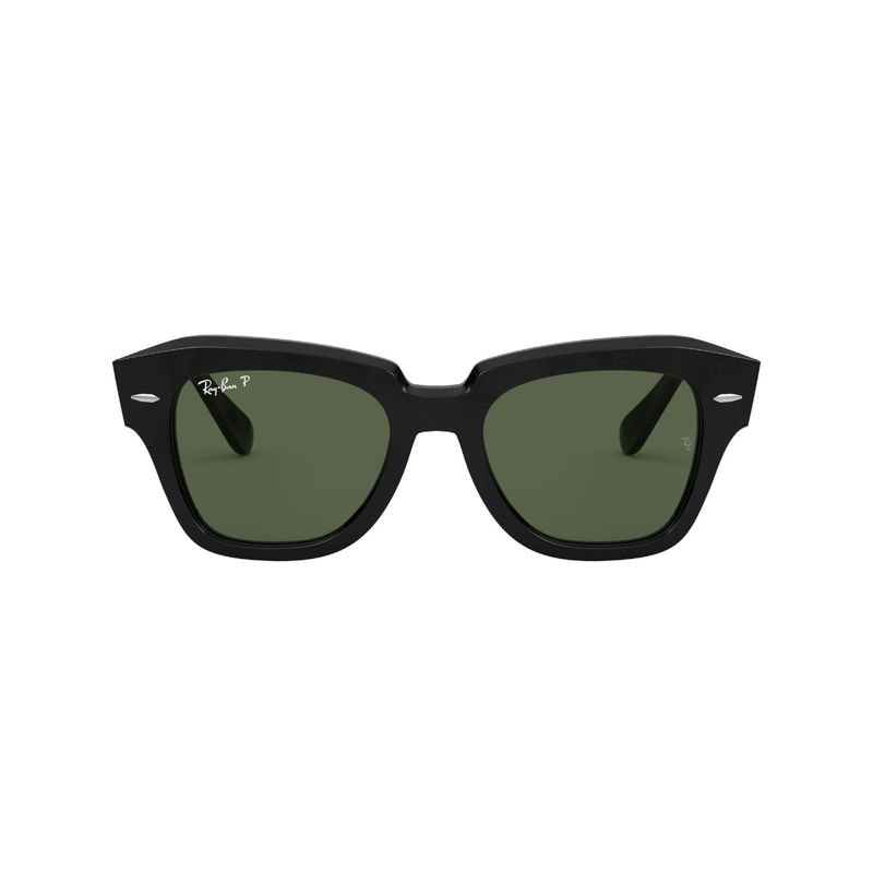 RAY BAN - Lentes De Sol State Street Negro Polarizados