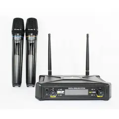 SKP - MICROFONO DOBLE INALAMBRICO UHF 300D