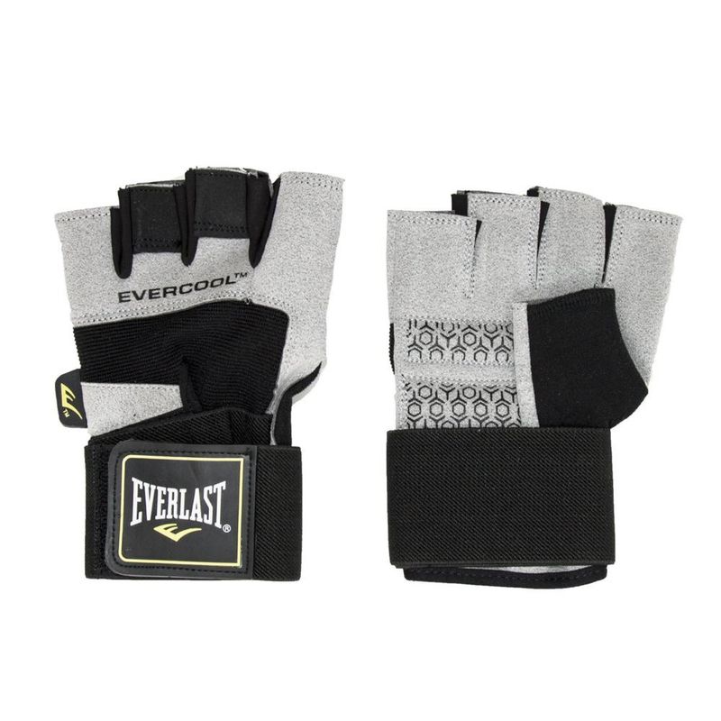 EVERLAST - Guantes De Pesas Power House Ii Negro/Gris Everlast EVERLAST
