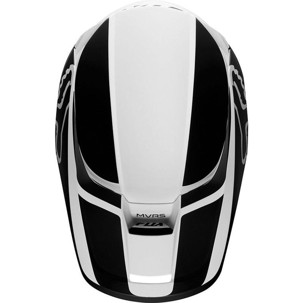 FOX - Visera Moto Niño V1 Przm Negro/Blanco Fox FOX