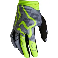FOX - Guantes Moto Mujer 180 Skew Amarillo