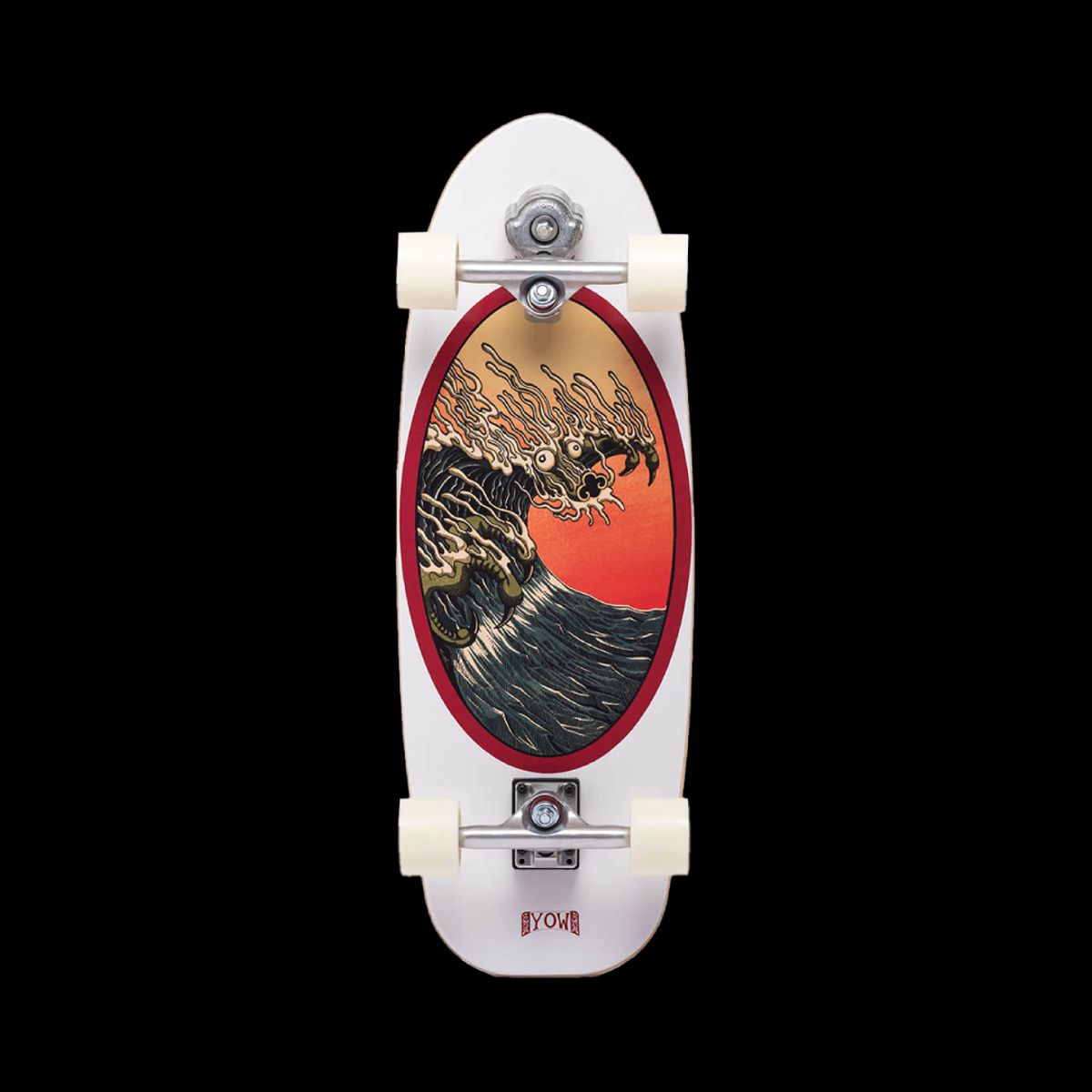 GENERICO - Tabla de Surfskate Chiba 30" Surf Skate x YOW 
