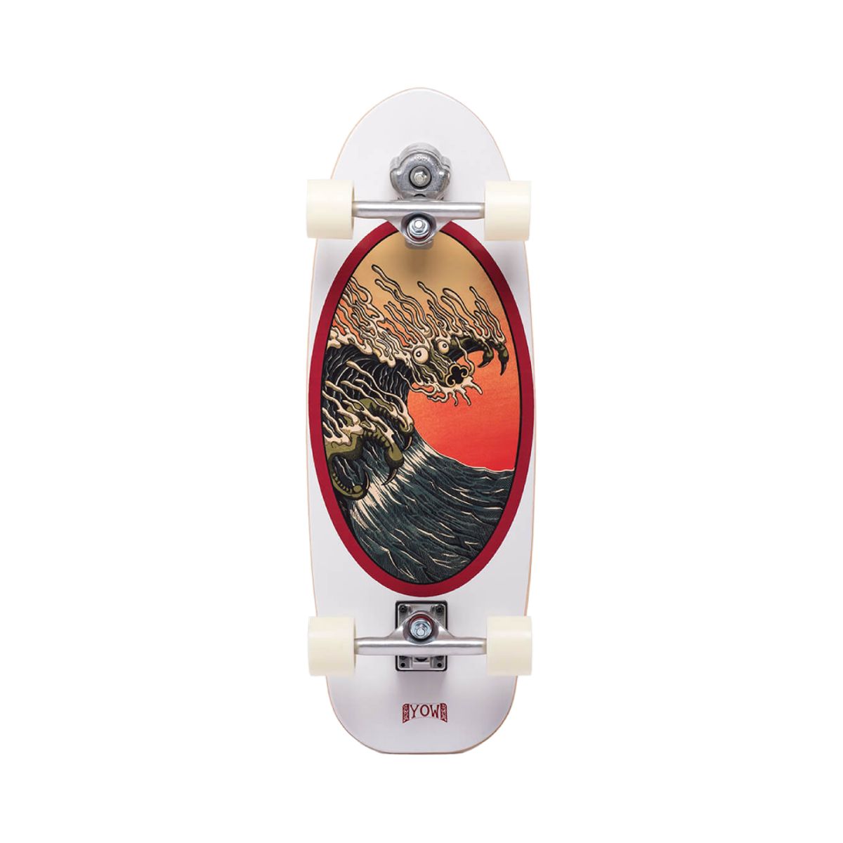 GENERICO - Tabla de Surfskate Chiba 30" Surf Skate x YOW 