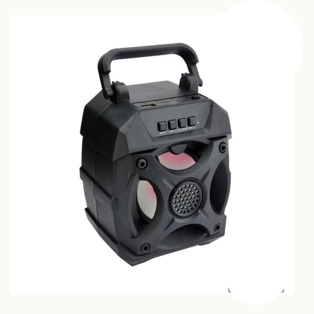 GENERICO - Parlante Bluetooth FM USB TF AUX Recargable