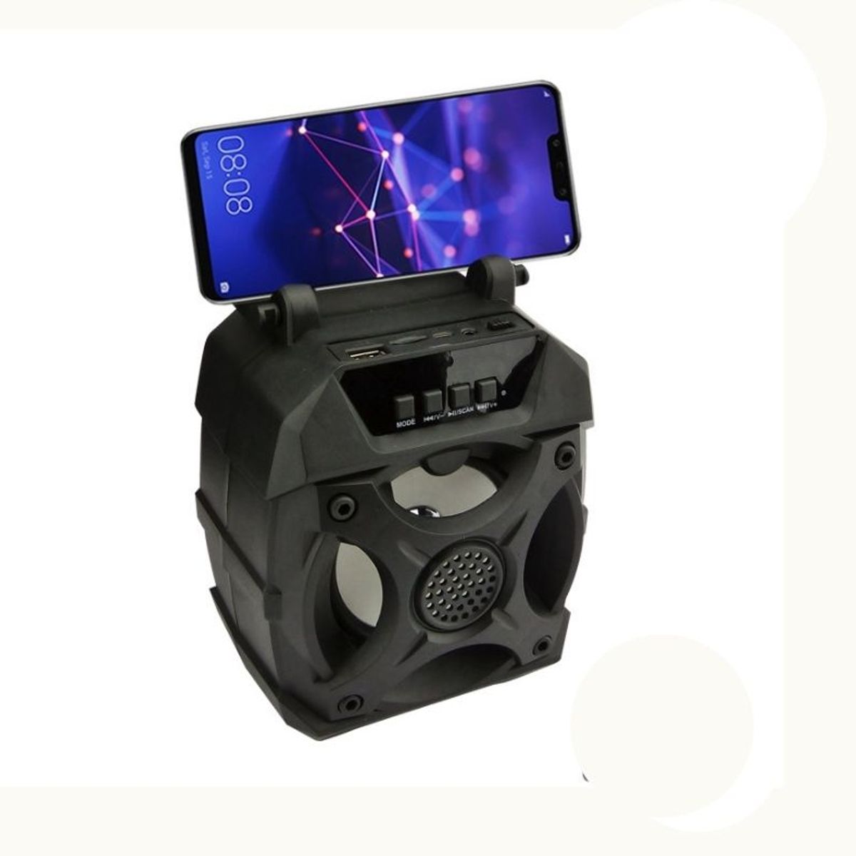 GENERICO - Parlante Bluetooth FM USB TF AUX Recargable