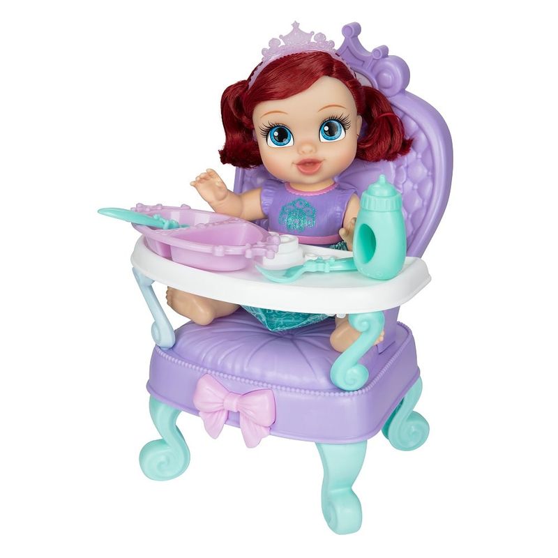 DISNEY - Disney Princesa Bebe Ariel y trono real