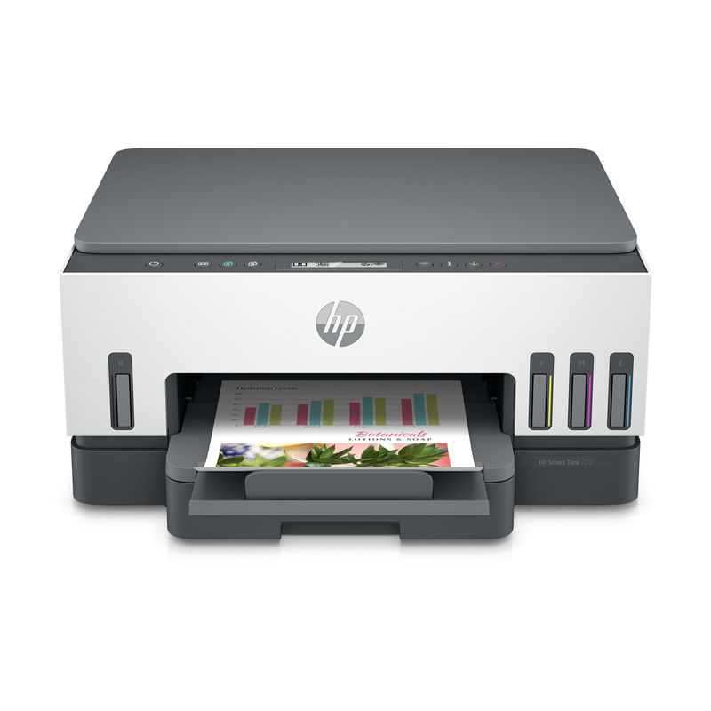 HP - Impresora HP Multifuncional Smart Tank 720