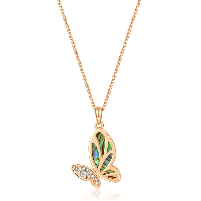 VANITE - Collar Mujer Cristales Butterfly