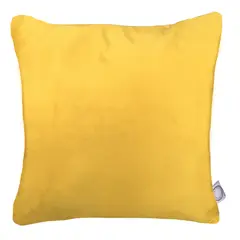 ELIZABETH PEPER - COJIN DECORATIVO DISEÑO AMARILLO 45X45 RELLENO.