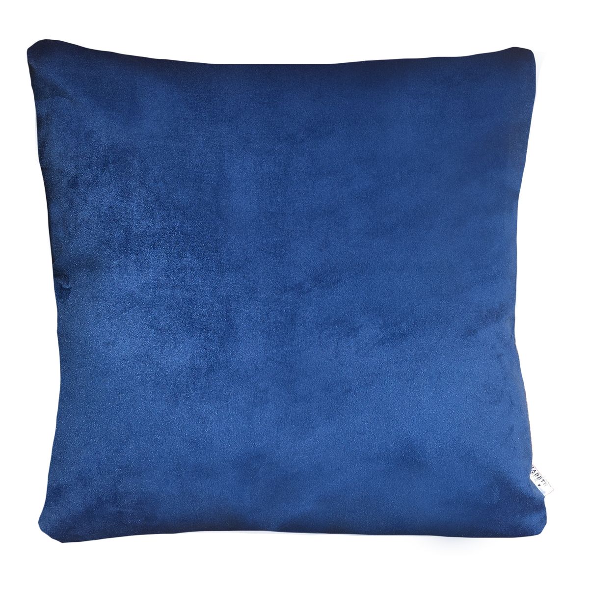 ELIZABETH PEPER - FUNDA COJIN DECORATIVO DISEÑO AZUL OSCURO 50x50.