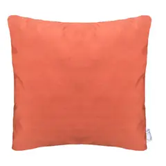 ELIZABETH PEPER - FUNDA COJIN DECORATIVO DISEÑO NARANJO SALMON 50x50.