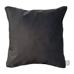 ELIZABETH PEPER - FUNDA COJIN DECORATIVO DISEÑO SUAVE NEGRO 50x50