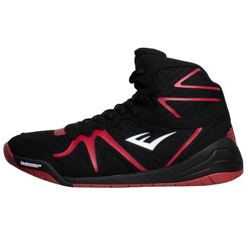 EVERLAST - Zapatillas de Boxeo Everlast Pivt Low Top NegroRojo EVERLAST
