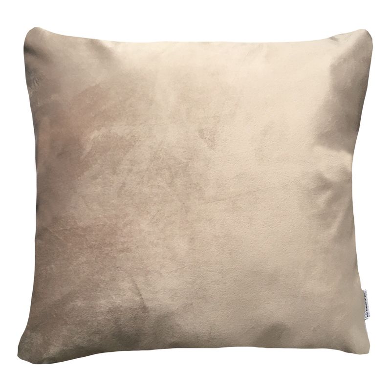ELIZABETH PEPER - FUNDA COJIN DECORATIVO DISEÑO SUAVE BEIGE 60x60