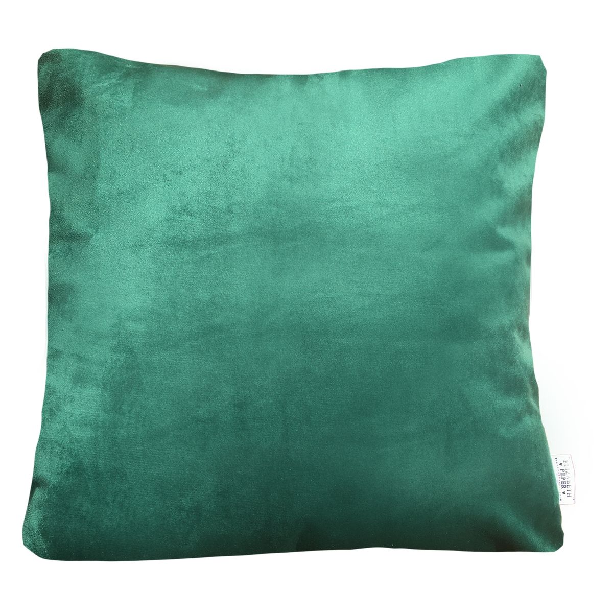 ELIZABETH PEPER - FUNDA COJIN DECORATIVO DISEÑO SUAVE VERDE 60x60.
