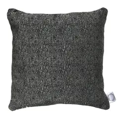ELIZABETH PEPER - COJIN DECORATIVO DISEÑO GRIS Y NEGRO 60X60 RELLENO.