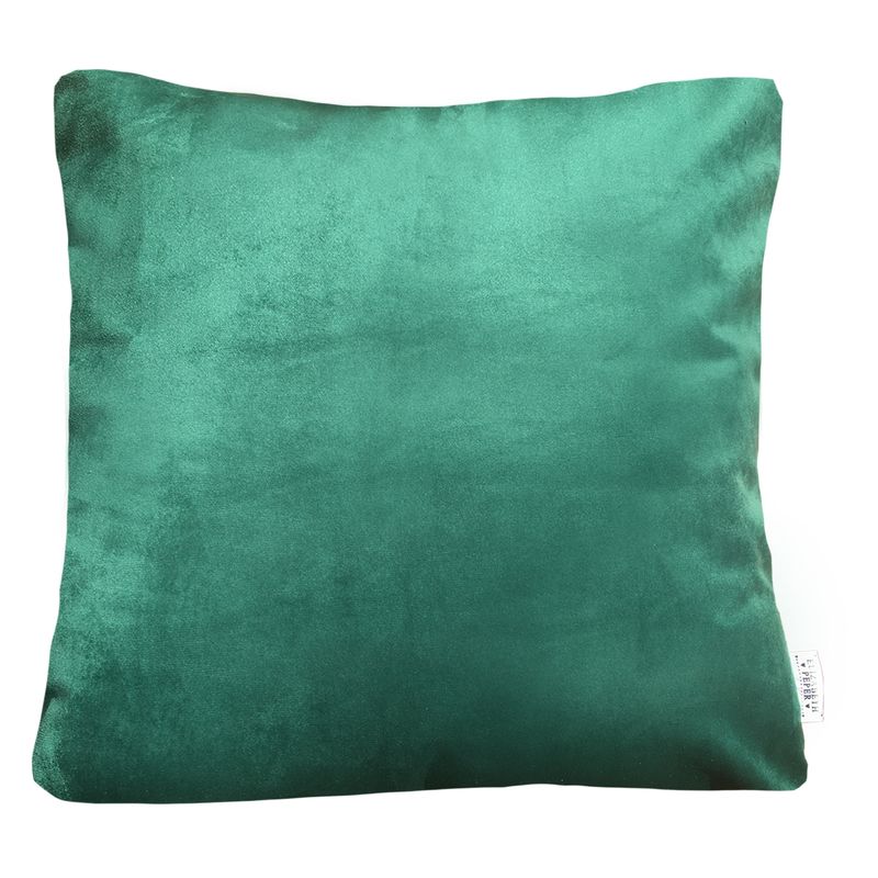 ELIZABETH PEPER - COJIN DECORATIVO DISEÑO SUAVE VERDE 60X60 RELLENO.