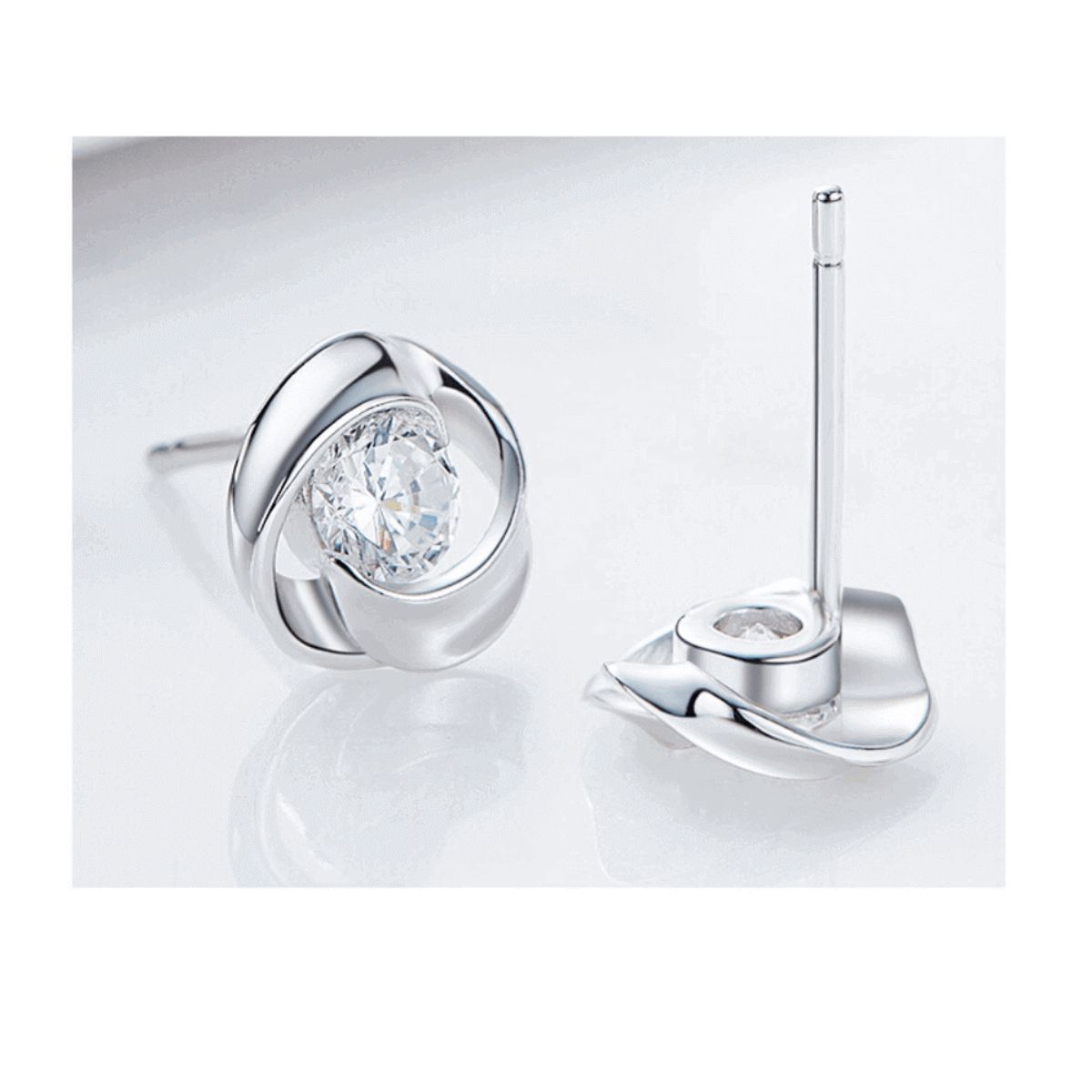 VANITE - Aros Mujer Plata Italiana Swell