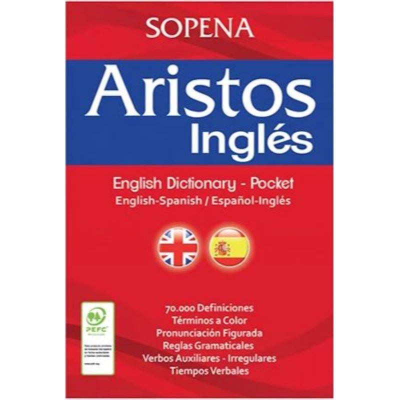 TOP10BOOKS - Libro Diccionario Aristo Ingles Pocket -372-