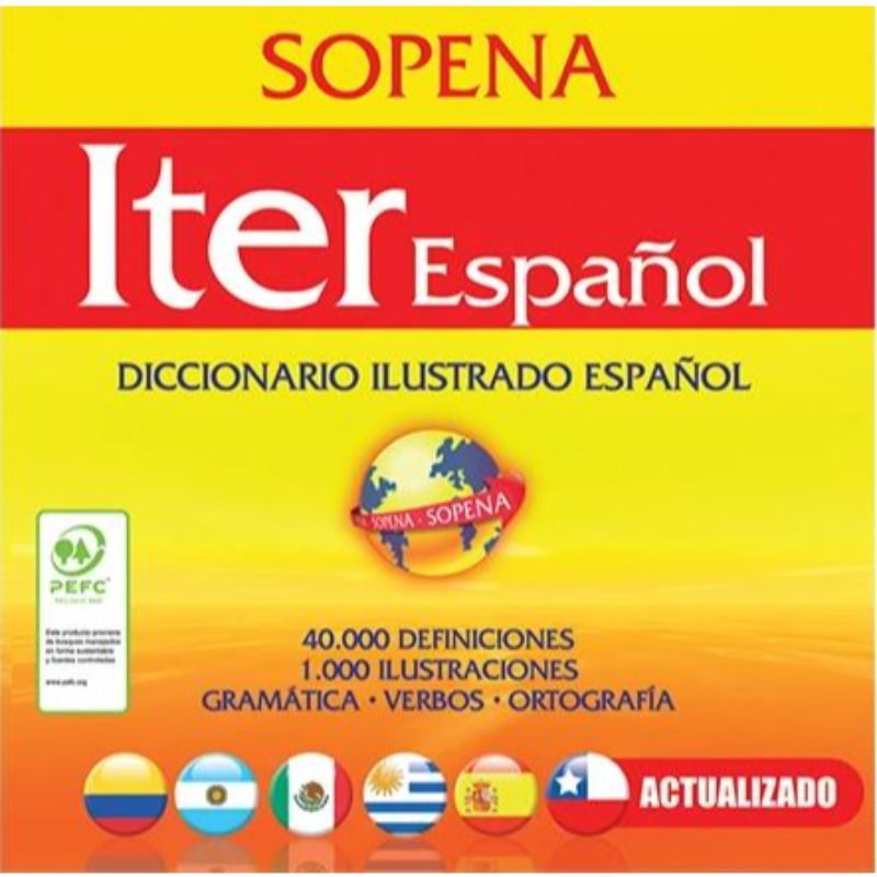 TOP10BOOKS - Libro Diccionario Iter Espanol -174-