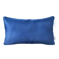 ELIZABETH PEPER - FUNDA COJIN DECORATIVO DISEÑO SUAVE AZUL 50X30