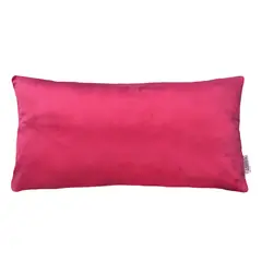 ELIZABETH PEPER - FUNDA COJIN DECORATIVO DISEÑO SUAVE ROSA FUCSIA 50X30.