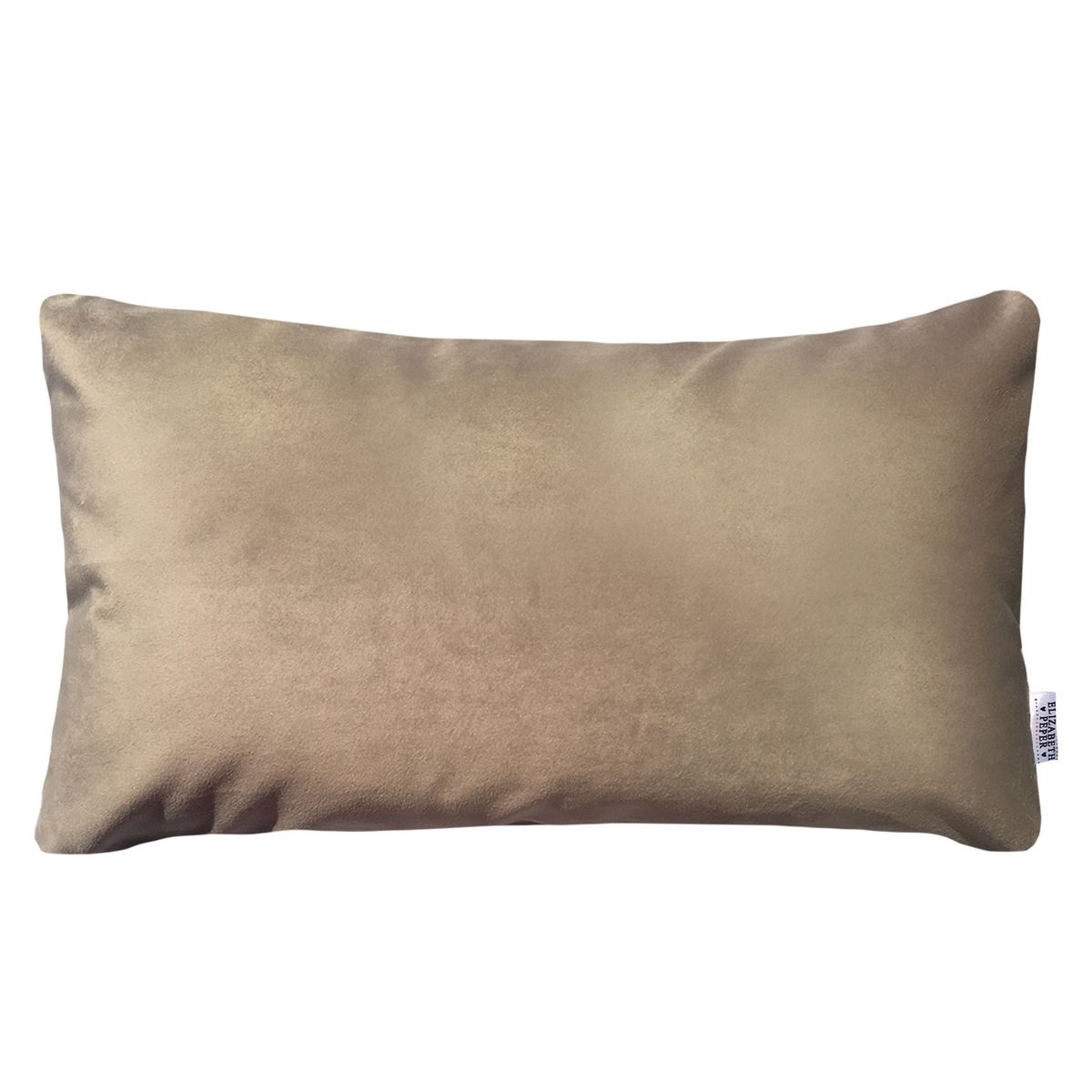 ELIZABETH PEPER - FUNDA COJIN DECORATIVO DISEÑO SUAVE BEIGE 50X30.