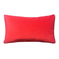 ELIZABETH PEPER - FUNDA COJIN DECORATIVO DISEÑO SUAVE ROJO 50X30