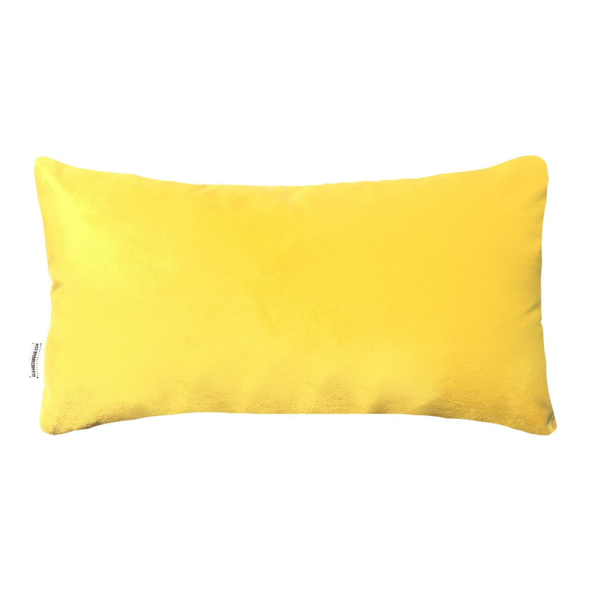 ELIZABETH PEPER - FUNDA COJIN DECORATIVO DISEÑO SUAVE AMARILLO 50X30.