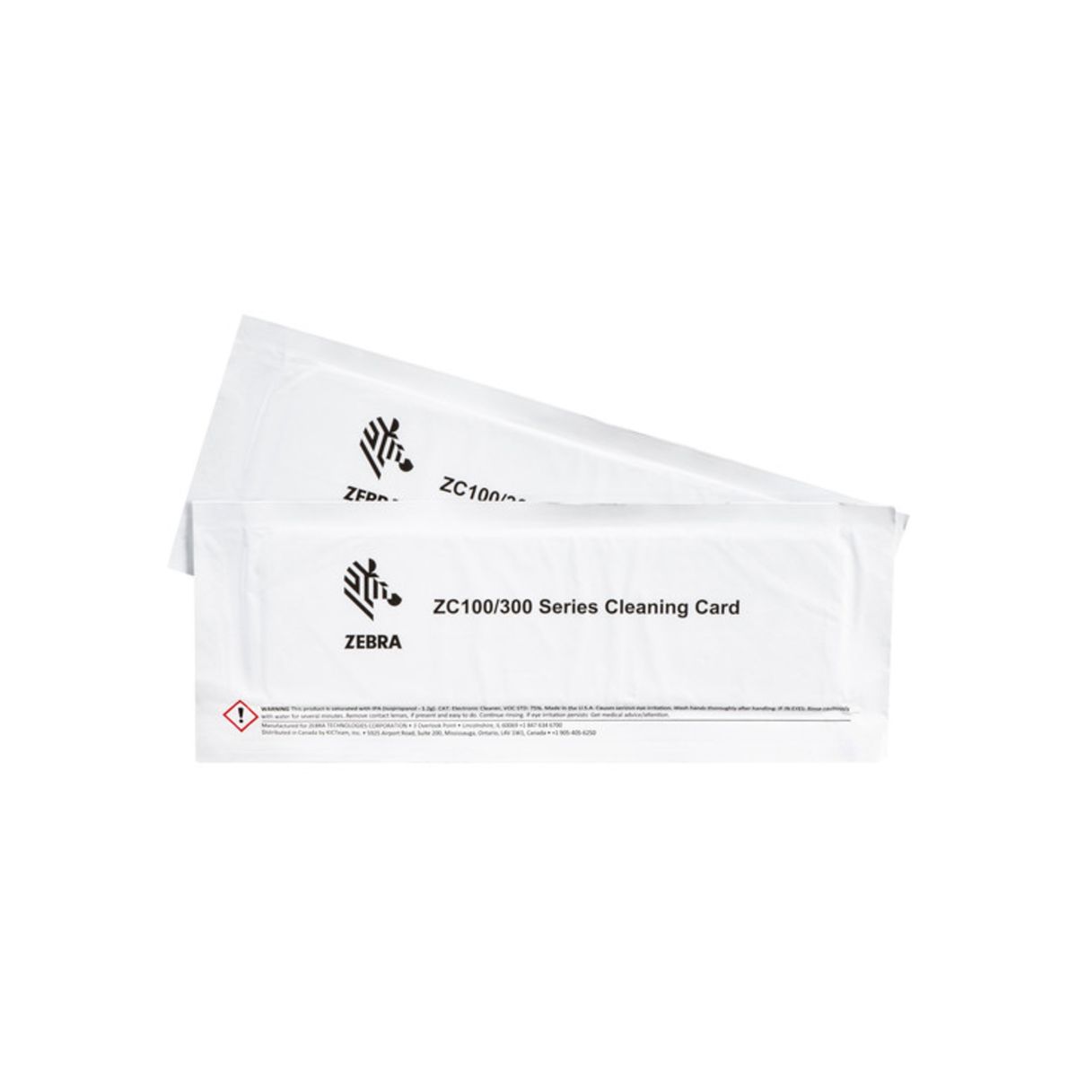 ZEBRA - Kit de limpieza Zebra para impresoras ZC100 y ZC300 ZEBRA