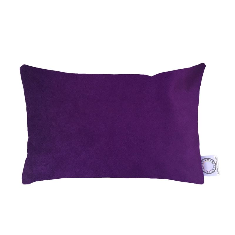 ELIZABETH PEPER - COJIN DECORATIVO DISEÑO SUAVE MORADO 50X30 RELLENO.