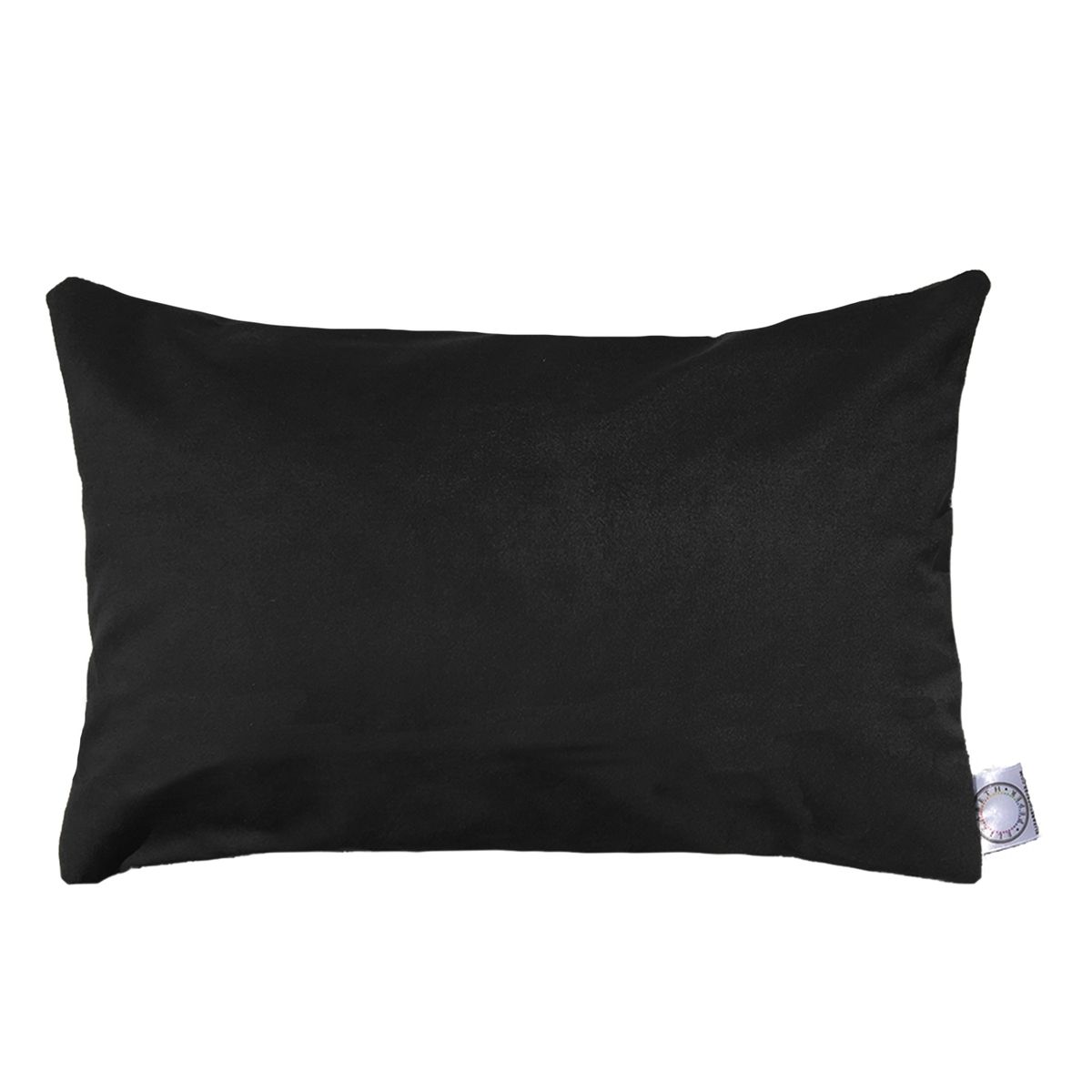 ELIZABETH PEPER - COJIN DECORATIVO DISEÑO SUAVE NEGRO 50X30 RELLENO.