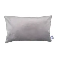 ELIZABETH PEPER - COJIN DECORATIVO DISEÑO SUAVE GRIS 50X30 RELLENO.