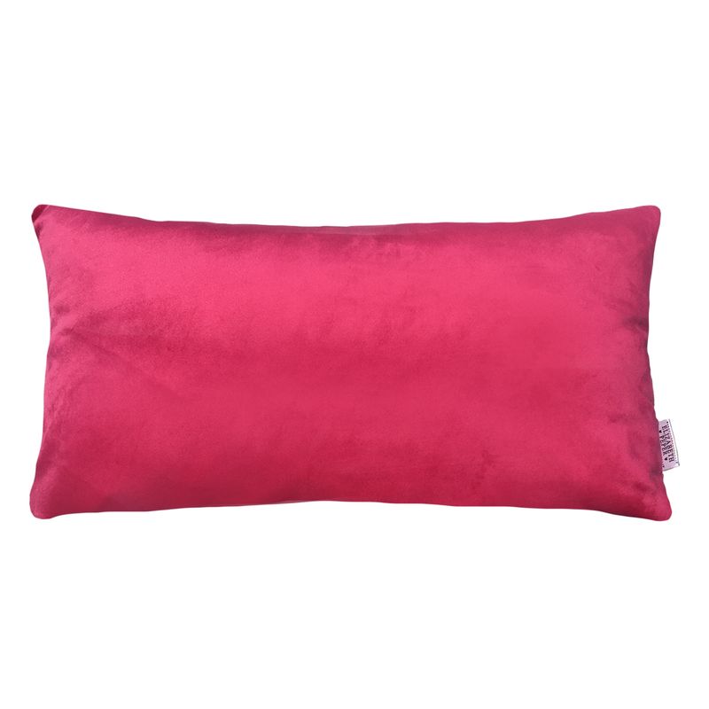 ELIZABETH PEPER - COJIN DECORATIVO DISEÑO SUAVE ROSA FUCSIA 50X30 RELLENO