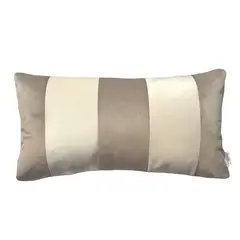 ELIZABETH PEPER - COJIN DECORATIVO DISEÑO BEIGE Y BLANCO 50X30 RELLENO