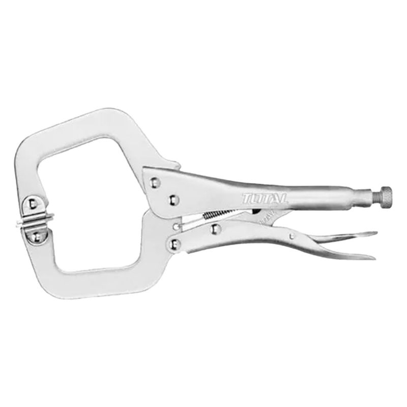 TOTAL TOOLS - Alicate De Sujeción De Abrazadera En C 11 Pulgadas
