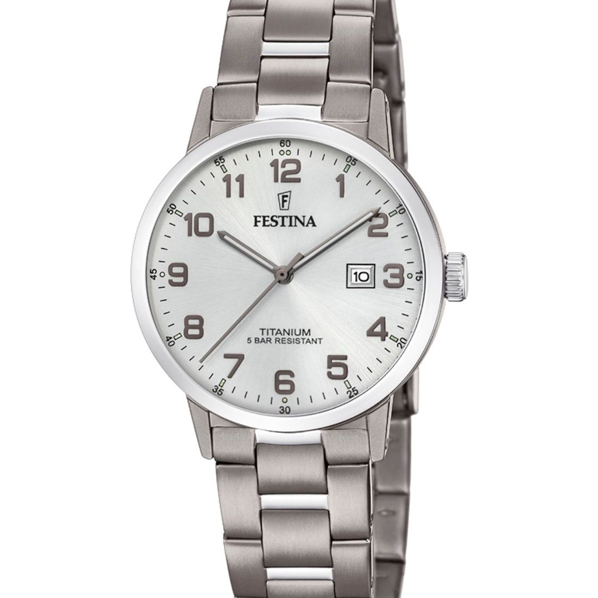 FESTINA - Reloj F20436/1 Festina Plateado Mujer Calendario Titanium