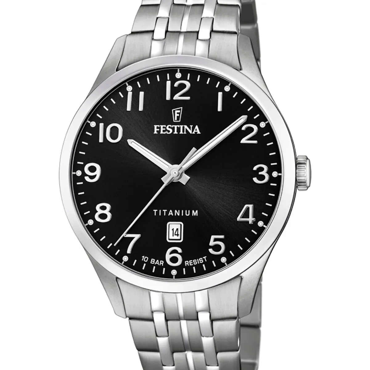 FESTINA - Reloj F20466/3 Festina Negro Hombre Calendario Titanium