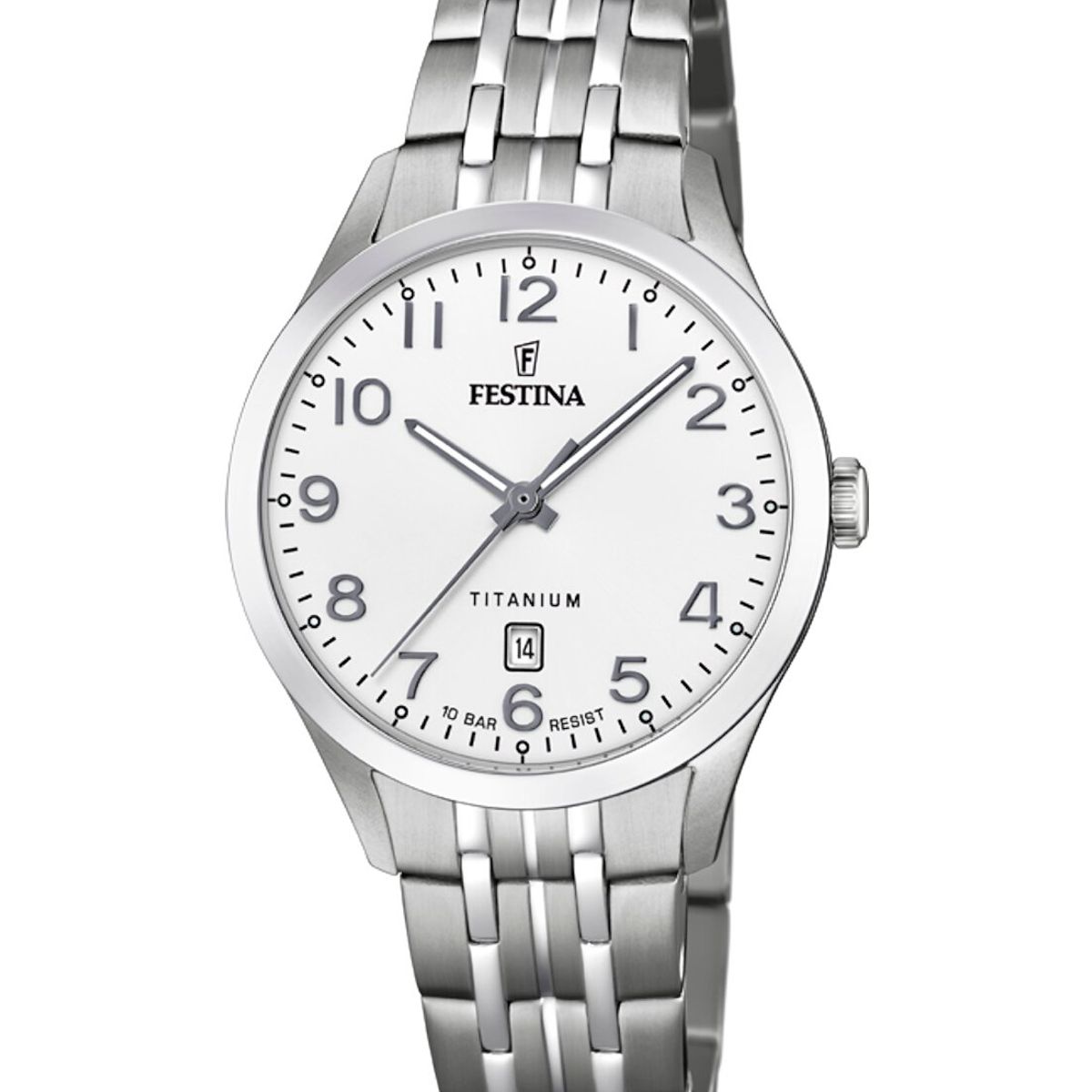 FESTINA - Reloj F20468/1 Festina Blanco Mujer Calendario Titanium