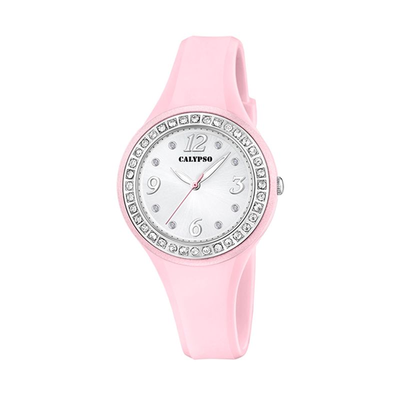 CALYPSO - Reloj K5567/C Calypso Plateado Mujer Digital Crush