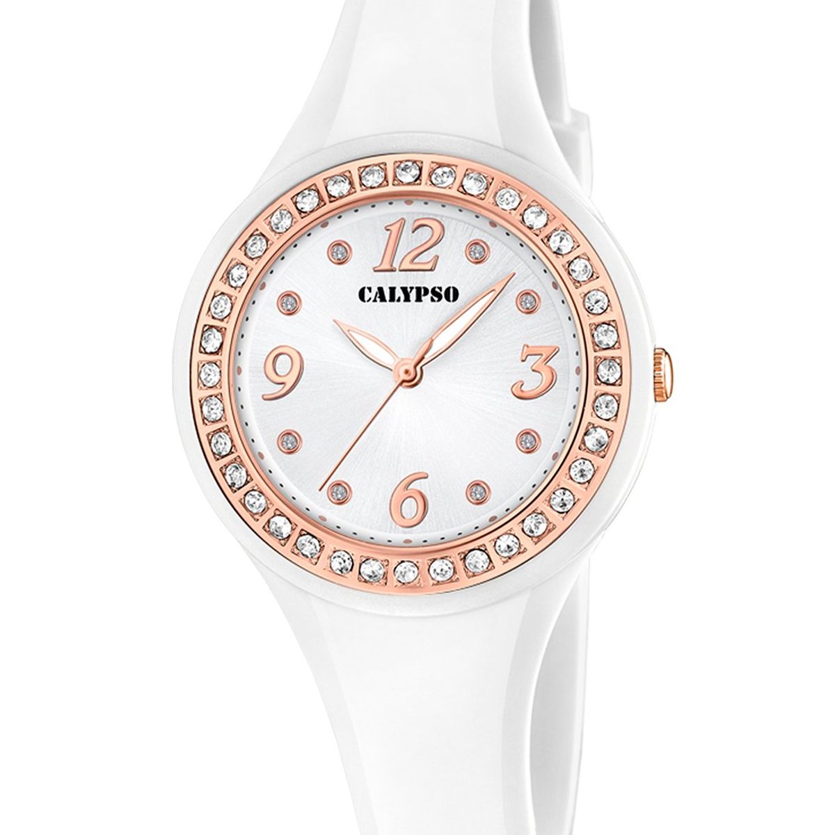 CALYPSO - Reloj K5567/B Calypso Blanco Mujer Digital Crush