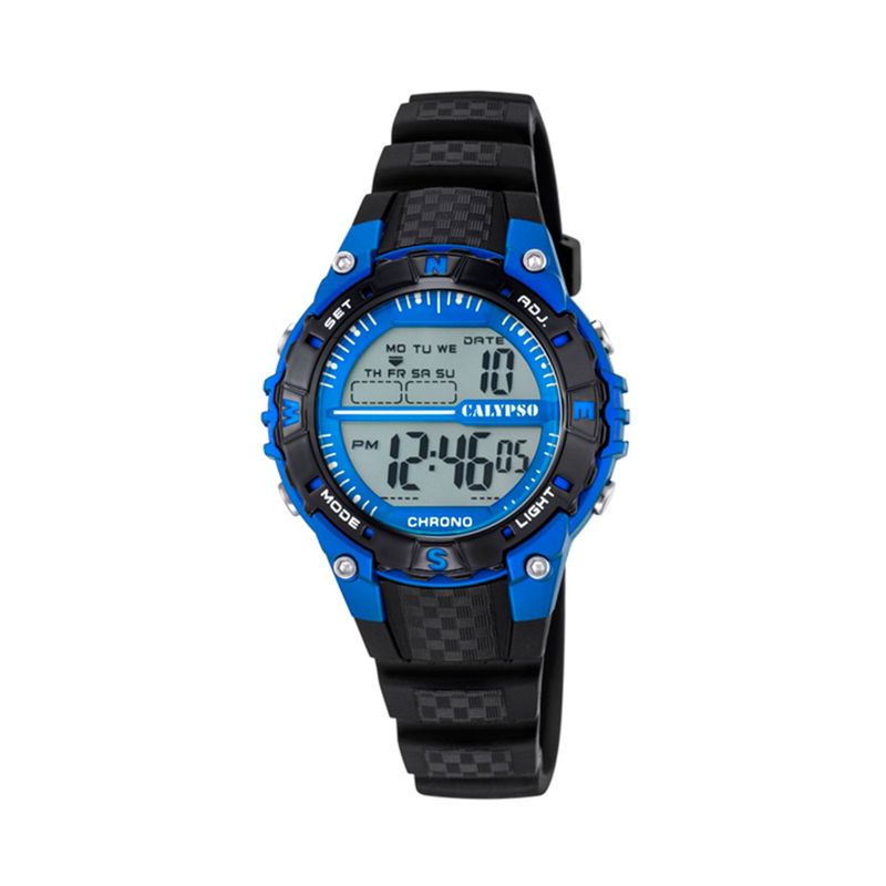 CALYPSO - Reloj K5684/5 Calypso Gris Infantil Digital Crush