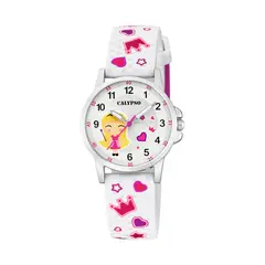 CALYPSO - Reloj K5776/1 Blanco Infantil Junior Collection