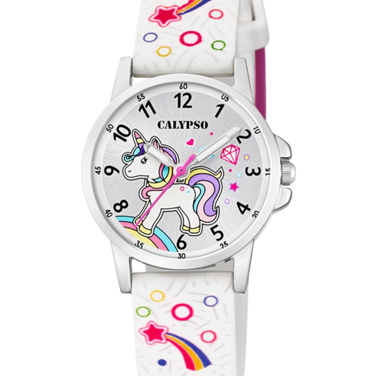 CALYPSO - Reloj K5776/4 Calypso Plateado Infantil Junior Collection